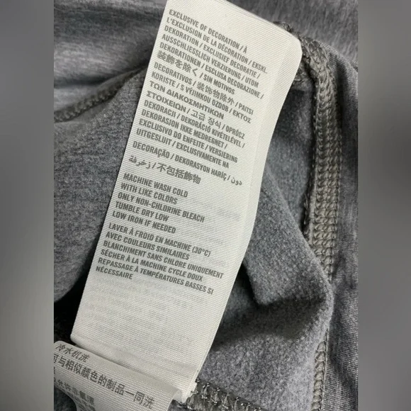 Abercrombie & Fitch Heather Gray Jacket with Neon Yellow Details - Picture 13 of 13